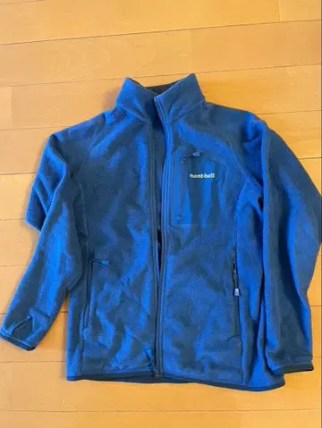 montbell 플리스 자켓 M 파랑