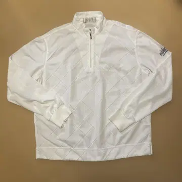 adabat 화이트 하프 지퍼 상의