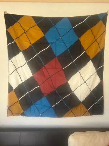 MISSONI 다이아몬드 패턴 스카프