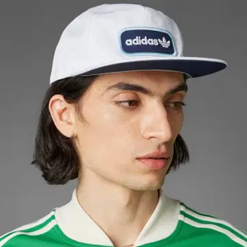 새상품 아디다스 [오리지널스 골프] 패치 플랫빌 캡 화이트