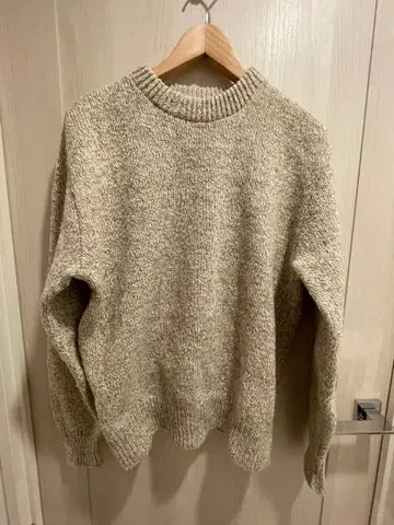 L.L.Bean 베이지 계열 크루넥 스웨터/니트/80s/미국제