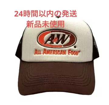 A&W 로고 메쉬 캡