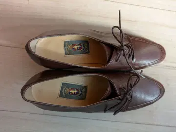 미사용 RASPINI 브라운 끈 펌프스 23cm