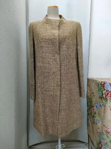 아르두 롱 자켓 베이지