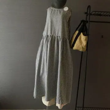 맥시 길이 원피스 내추럴 SM2 니코앤드 무인양품 유니클로