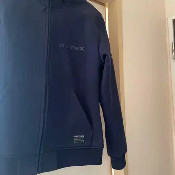 avirex 네이비 후드 부착 후드티 M