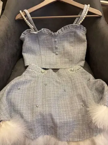 Ank Rouge 셋업 스커트