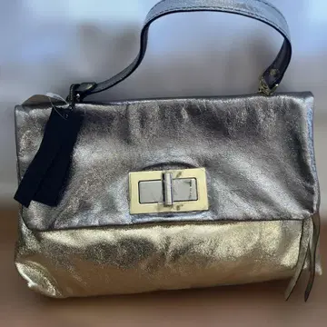 GHIANNI CHIARINI 리얼 가죽 백 택 포함 미사용품