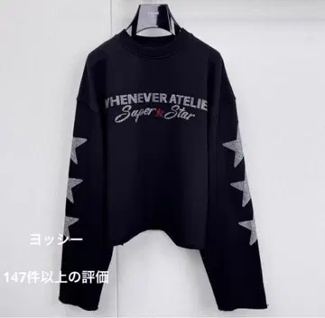 Whenever Atelie Super Star sweatshirt 긴팔