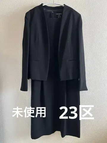 블랙 원피스 수트 (자켓 포함)