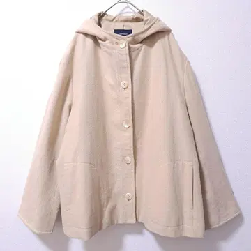 NEWYORKER 후드 숏코트 라이트 베이지 21호