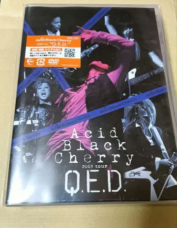 Acid Black Cherry Q.E.D. DVD (시리얼 없음)