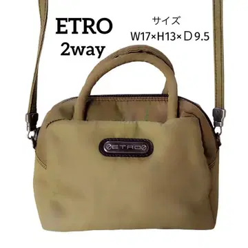 새상품급 ETRO 에트로 2way 미니 보스턴 백 숄더백