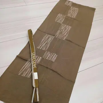 새상품급 순수 실크 손그림 유젠 고급 포멀 오비 장식 천 허리띠 세트