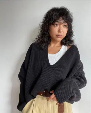 searoomlynn 하이 스트레치 키넥 니트