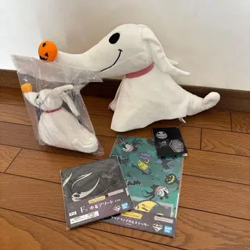 나이트메어 비포 크리스마스 제로 봉제 인형 2종