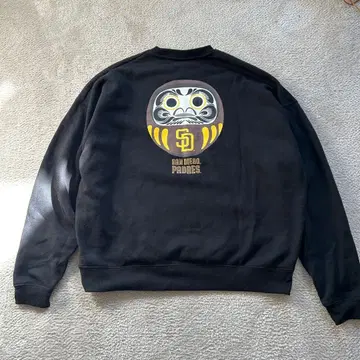 MLB 공식 FREAK'S STORE 파드레스 달마 프린트 맨투맨 M