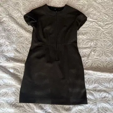 유니클로 j 모 100% 반팔 미니 원피스 튜닉 상의 중고