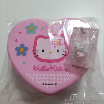 산리오 헬로키티 하트형 소품함 카오하나 덤 포함