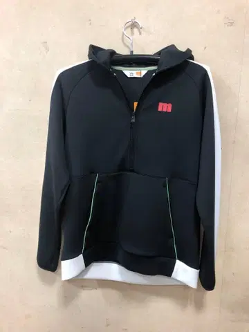 맨싱웨어 여성 골프 하프 집업 후디 M