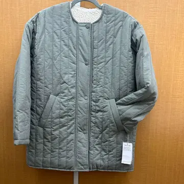 보아 안감 퀼트 코트