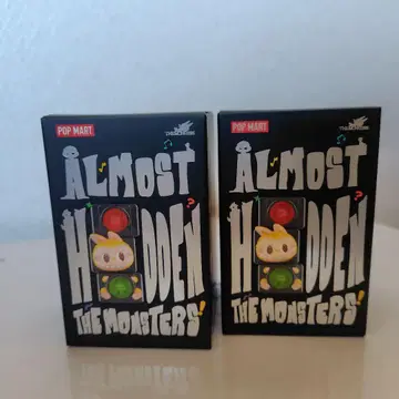 LABUBU ALMOST HIDDEN THE MONSTERS 2개 미개봉