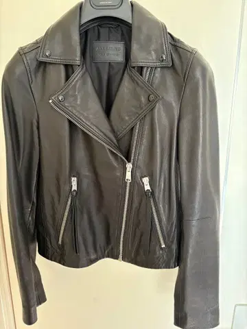 ALLSAINTS 블랙 라이더 자켓 UK3