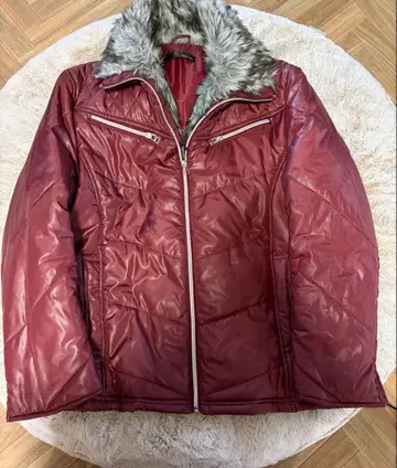 y2k 그런지 00s 헤이세이 퍼 패딩 자켓