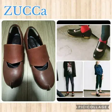 zucca 통굽 우드 통굽 우드 밑창 웨지솔 천연 가죽 펌프스