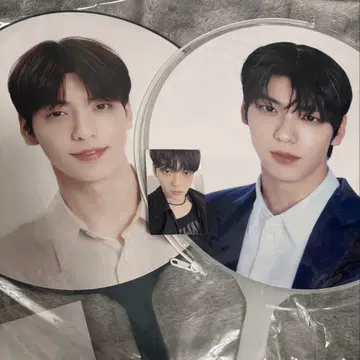 TXT 수빈 부채 2개 트레이딩 카드 세트