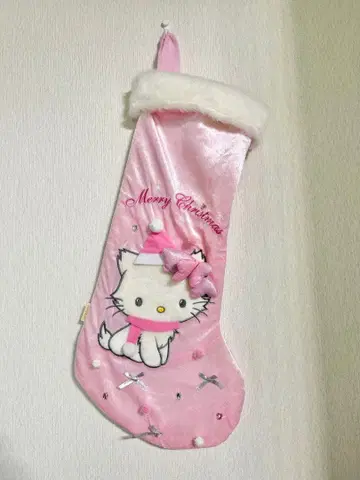 산리오 키티 크리스마스 양말 헤이세이 레트로