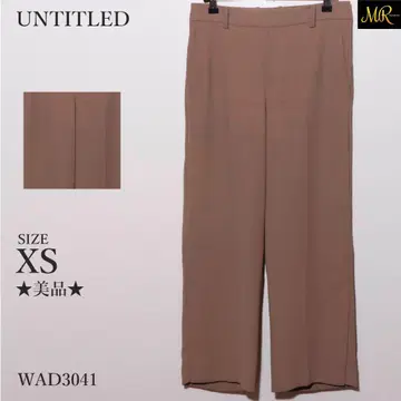 새상품급 UNTITLED 언타이틀 팬츠 슬랙스 스트레이트 실루엣