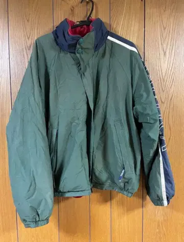 아*리님 NAUTICA 아우터 자켓 올리브 그린 리버서블