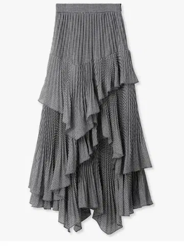 SNIDEL 스나이델 플리츠 캉캉 스커트 M 사이즈