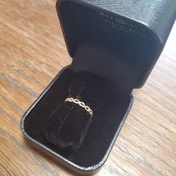 KAORU 아틀리에 카오루 10금 10k 핑크 골드 서클 반지 7