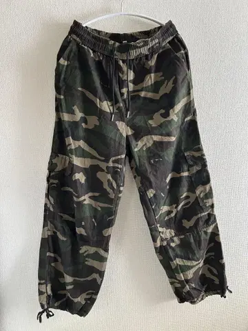 카모플라쥬 카고 팬츠