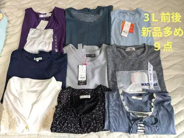 여성복 묶음 판매 9점 거의 3L 새상품 다수