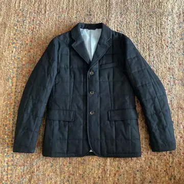 빔즈 BEAMS 블랙 퀼팅 자켓