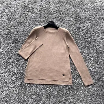 FOXEY 38 톤 다운 베이지 그레이스 울 니트