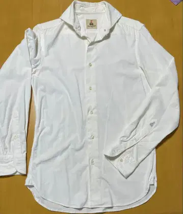 GUY ROVER 화이트 긴팔 셔츠