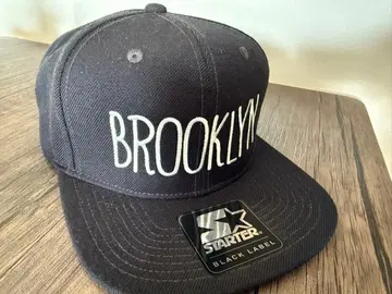 스타터 캡 S 로고 BLACK LABEL BROOKLYN