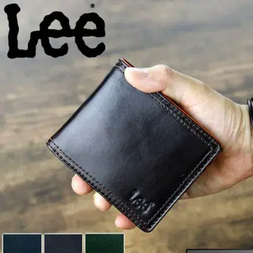 [ 미사용 새상품 ] Lee Lee 팔콘 접이식 지갑 초코 다크 브라운