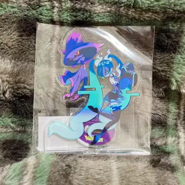 포켓몬 하츠네 미쿠 CD 아크릴 스탠드 혜택 포케미쿠 고스트 무우마