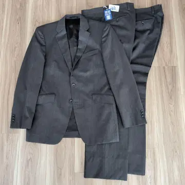 다크 그레이 비즈니스 정장 상하의 세트