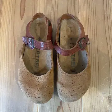[ 타타미 BIRKENSTOCK ] 사보 샌들 가죽 브라운 24.5cm