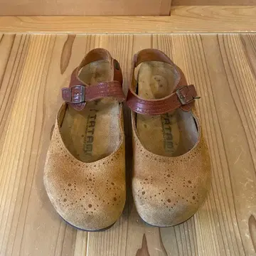[ 타타미 BIRKENSTOCK ] 사보 샌들 가죽 브라운 24.0cm