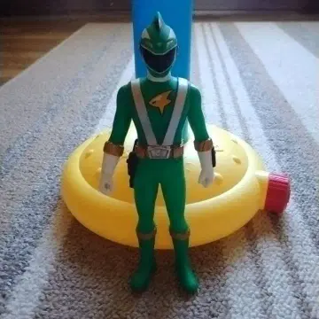 그린 슈퍼전대 히어로 피규어