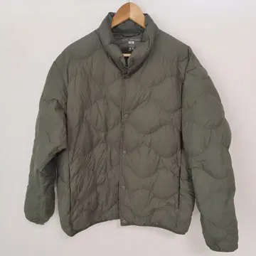 L 사이즈 울트라 라이트 다운 웨이브 퀼트 자켓