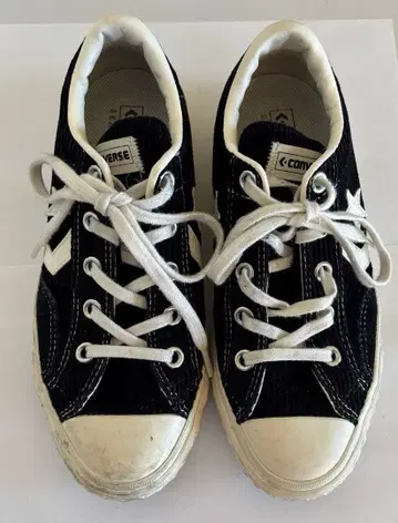 CONVERSE 코듀로이 스니커즈 블랙 23.5cm