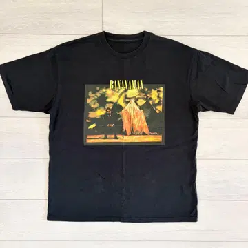 바나나맨 네이비 비주얼 T